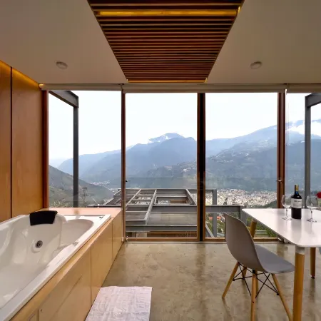 Deluxe volcán Primeras Suites Colgantes del Mundo