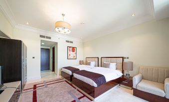 Grandeur Living 2Br Plus Maid with Beach Access