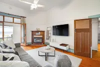 "Oceanfront Oasis: A Tranquil Retreat Steps from the Sea!