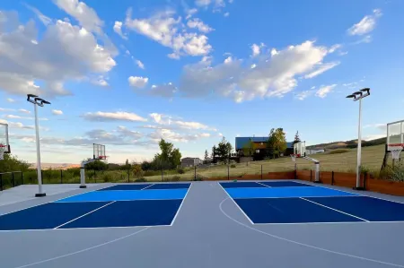 Monster of a House with Theater, Courts, Hot Tub, & More!