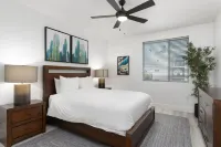 Spa-Inspired Hot Tub and Resident Amenities - Stylish Escape