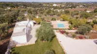 TD Lamiamola Stylish Trulli Lamie with Pool