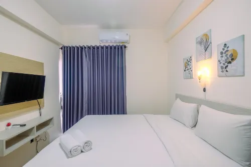 Homey Studio at Bogorienze Apartment Near the Jungle Waterpark - parking