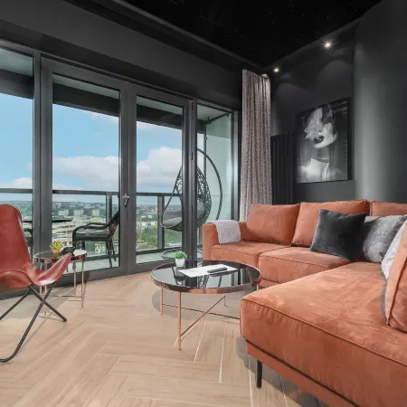 Margi Velvet Apartament 13TH Floor LED Ceiling Bath Pool