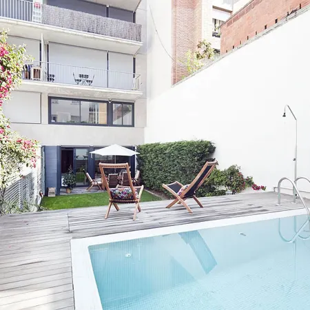 My Space Barcelona Private Pool Garden