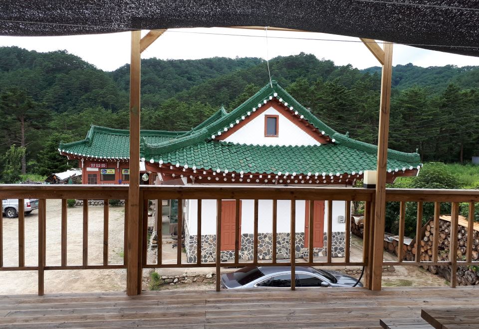 오대산 풍경