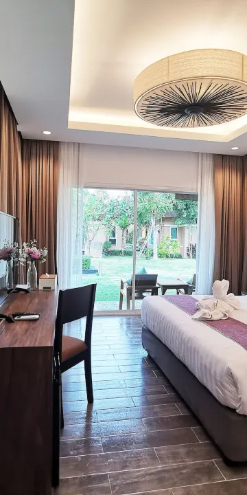 ดีลักซ์วิลล่า วิวสวน