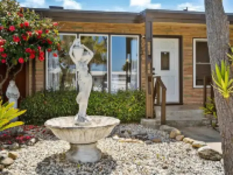 Mid Century Garden View Home Parking Hotéis em San Mateo