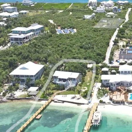 Beachfront House  Private Dock & Beach Tahiti Beach House - Hope Town  5 STAR