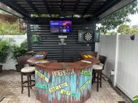 Lily’s Pad, Hot Tub, Tiki Bar by Atlantic Ave.