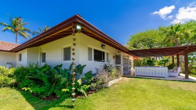 Cozy Villa in Casa de Campo with a Golf View, 3 Mins Away from Beach. 住宿飯店