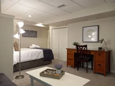 Peaceful, stylish 1 BR daylight basement apartment