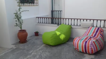 Courtyard House - Sun, Barbecue, 3 'walk from the beach