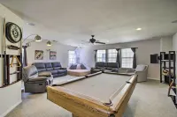 Luxe Home 30 Miles to Houston w/ Pool & Grill