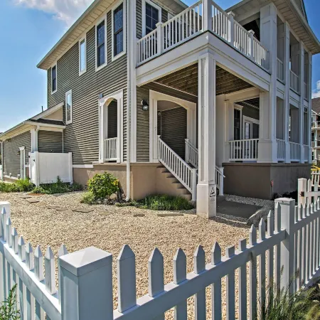 Idyllic Oceanfront Home on Atlantic City Boardwalk
