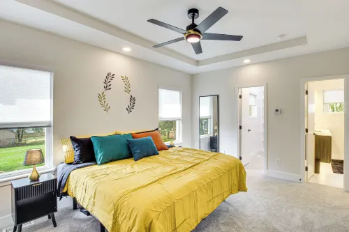 Stylish & Modern Lenexa Haven w/ Fire Pit & Deck! - 3-Star
