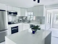 Newly renovated 3 bedroom home with heated pool.