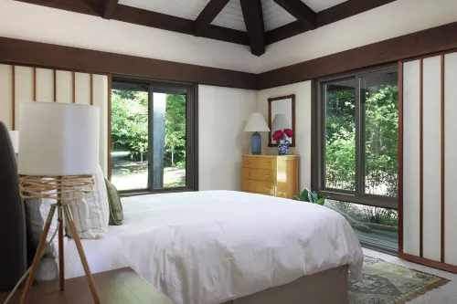 Exceptional Modern Home on Lake MI Dune w/ Private Beach, Guest House, 5 Acres