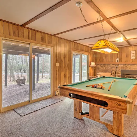 Lake Harmony Access: Home w/ Game Room + Fire Pit!
