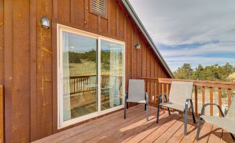3 Mi to Trails: Secluded Eagar Cabin w/ Mtn Views!