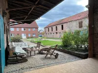 Vacation apartment & studio with outdoor lounge & barbecue