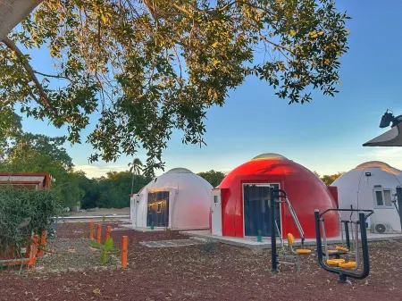 Iglú Sparrow con Vista al Cielo Отели в г. Барра де Навидад