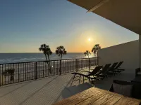 Newly Remodeled 2/2 Gulf Front Corner Condo with Amazing Balcony Living Space