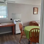 Charming 1-bedroom apt Buffalo WY, on creek, AC,  WiFi, & 1 block from downtown.