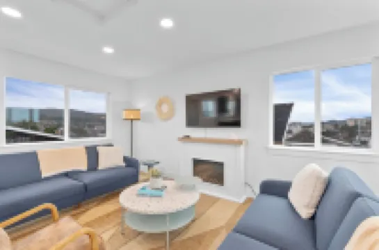 Seaside Pura Vida Villa steps from beach and bike path in the heart of Seaside!