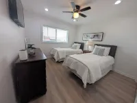 Spacious 4-bedroom house in tranquil Downey with AC