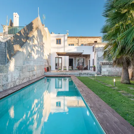 Can Serral - Villa With Private Pool In Algaida Отели в г. Альгайда