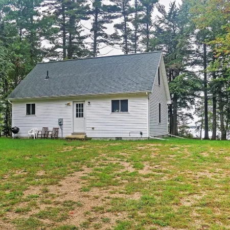 Gould City Lakefront Hideaway w/ Dock & Rowboat!