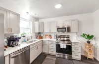 Charming Modern Home with Koi Pond & Spacious Backyard – Sleeps 6 Hotels in Monroe