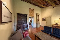 Dream villa in Tuscany with pool, stunning views and its own church Hotels in Pescia