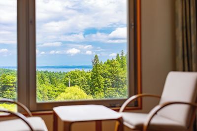 ホテルからの眺望 まかど観光ホテルの写真