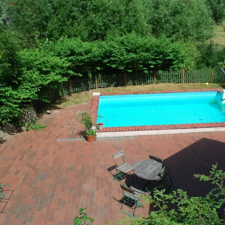 Wohnung in Dargun Mit Pool Und Streichelzoo