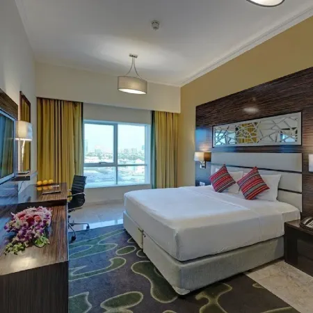 Marriott Hotel Production City, Dubai Отели рядом с достопримечательностью «Комплекс Дубай-Студио-Сити»