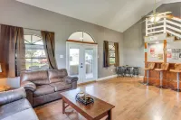 Walk to Lake Placid: Family Home w/ BBQ & Bar Area - WiFi