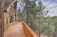 Quiet Big Bear City Cabin w/ Loft: 5 Mi to Village - Wifi