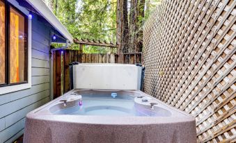 Russian River Retreat! Woodsy Guerneville Bungalow