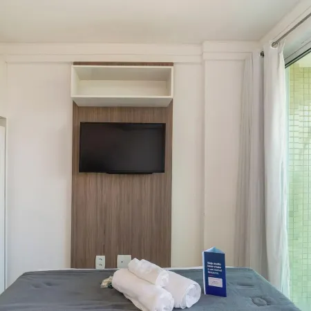 Your Complete Stay With a Rooftop Pool, 40m From the Beach in Cabedelo Cmzs