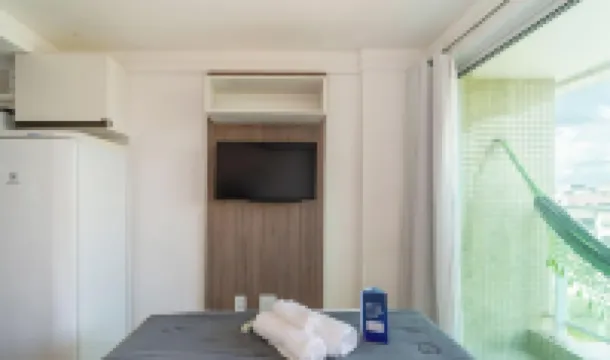 Your Complete Stay With a Rooftop Pool, 40m From the Beach in Cabedelo Cmzs