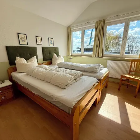 Family-friendly comfort apartment, 100m to the Baltic Sea beach, beautiful lagoon view