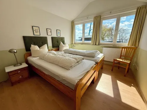 Family-friendly comfort apartment, 100m to the Baltic Sea beach, beautiful lagoon view