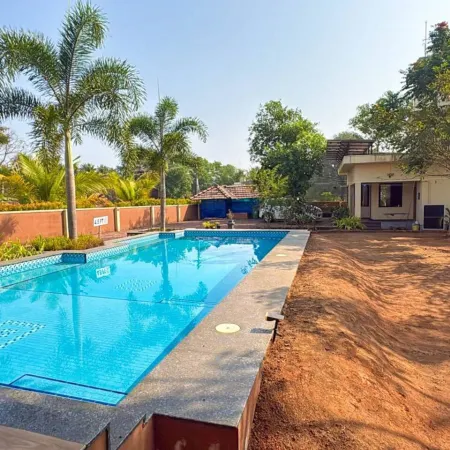 Lahari by Hireavilla - Chic 4BR Beachfront Villa
