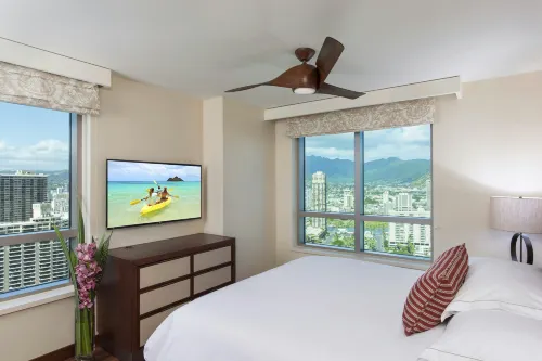 Hilton Grand Vacations Club the Grand Islander Waikiki Honolulu - Dağ Manzaralı