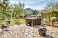 Open! One of a Kind Hot Springs Home!  Creek and Hot Tub!  Gather together!
