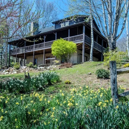 Appalachian Mountain Evergreen Retreat