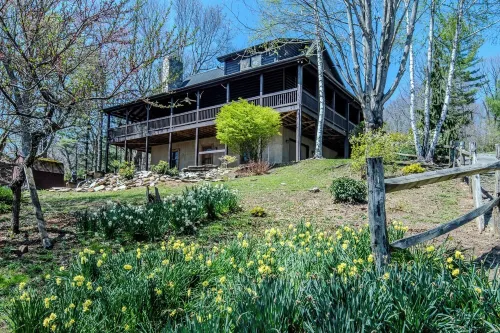 Appalachian Mountain Evergreen Retreat