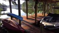 Historical Lakefront Cabin Just 8 Minutes to Oaklawn Track/Casino